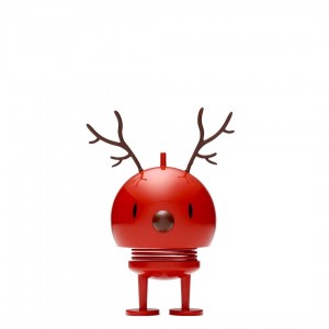 Hoptimist Medium Reindeer Bumble Red