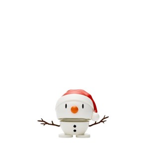 Hoptimist Small Santa Snowman Weiß