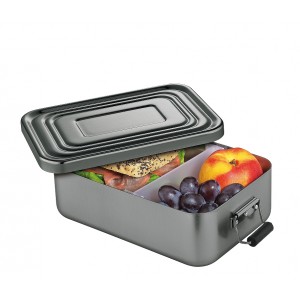 Küchenprofi Lunchbox groß Aluminium anthrazit 
