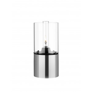 Stelton EM Öllampe mit Glasschirm klar 18 x 8,5 cm